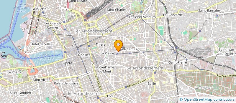 localisation de l'entreprise MONSIEUR GABRIEL DELON à MARSEILLE