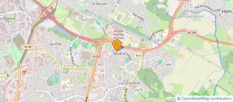 localisation de l'entreprise MONSIEUR GABRIEL DESCHILDRE à VILLENEUVE-D'ASCQ