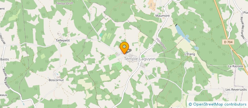 localisation de l'entreprise MONSIEUR GABRIEL DESGRASSAS  BADEFOLS D'ANS