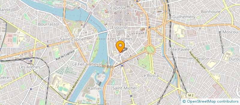 localisation de l'entreprise MONSIEUR GABRIEL DESMOUTIERS à TOULOUSE