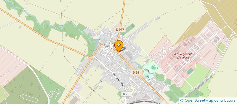 localisation de l'entreprise MONSIEUR GABRIEL DEZOTHEZ  SUIPPES