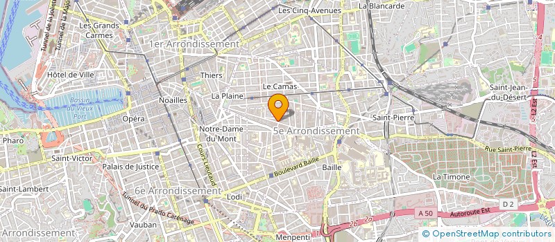 localisation de l'entreprise MONSIEUR GABRIEL DOBREV à MARSEILLE