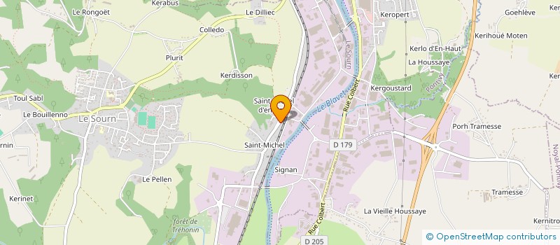 localisation de l'entreprise MONSIEUR GABRIEL DOLO  EVELLYS