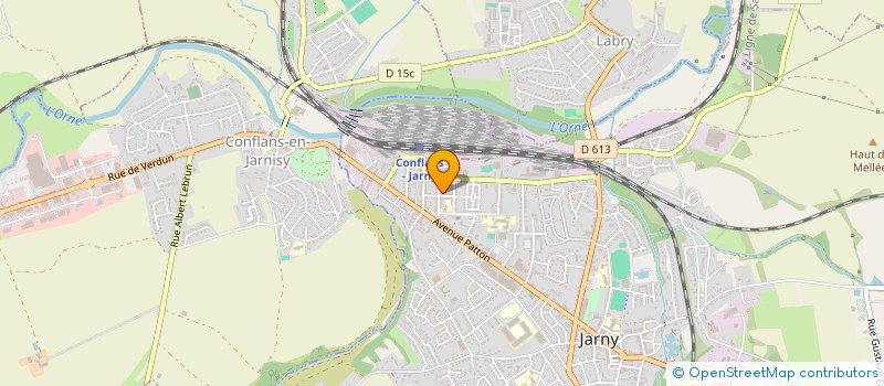 localisation de l'entreprise MONSIEUR GABRIEL DOSTERT  JARNY