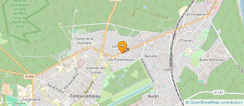 localisation de l'entreprise MONSIEUR GABRIEL DOUEK  FONTAINEBLEAU