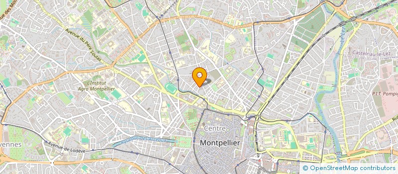 localisation de l'entreprise MONSIEUR GABRIEL DOUGY à MONTPELLIER