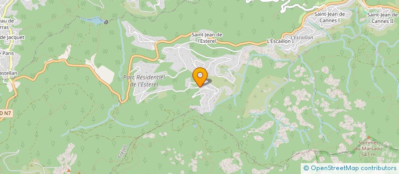 localisation de l'entreprise MONSIEUR GABRIEL DRAGO à FREJUS