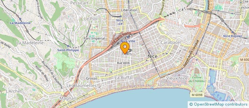 localisation de l'entreprise MONSIEUR GABRIEL DRAGU  NICE