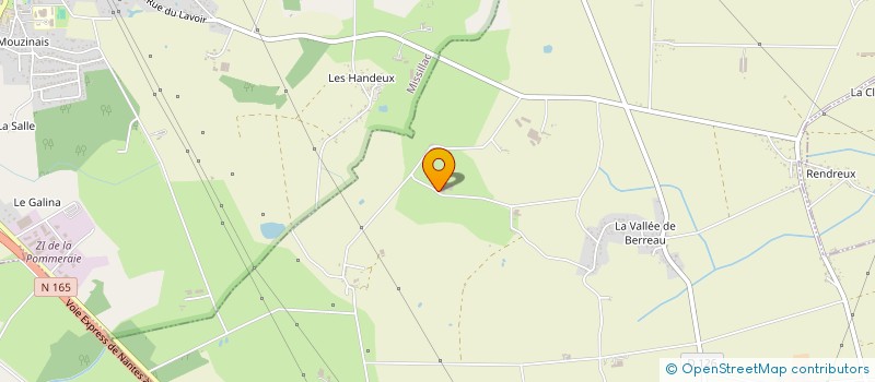 localisation de l'entreprise MONSIEUR GABRIEL DUBUISSON  PONTCHATEAU