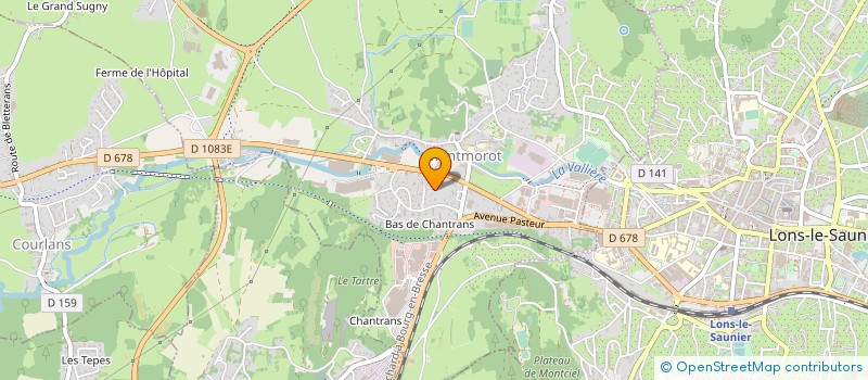 localisation de l'entreprise MONSIEUR GABRIEL DUCLOCHER  MONTMOROT