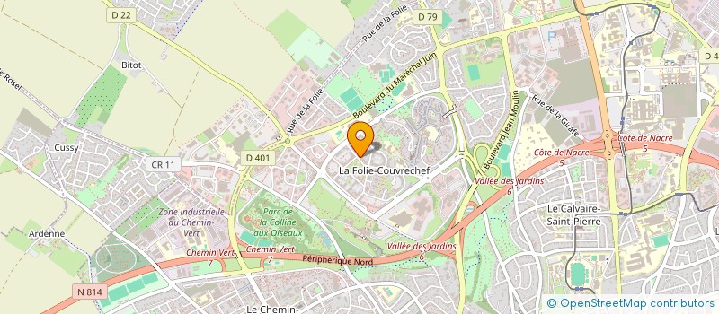 localisation de l'entreprise MONSIEUR GABRIEL DUMAS à CAEN