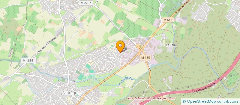 localisation de l'entreprise MONSIEUR GABRIEL DUMBRAVA à FABREGUES