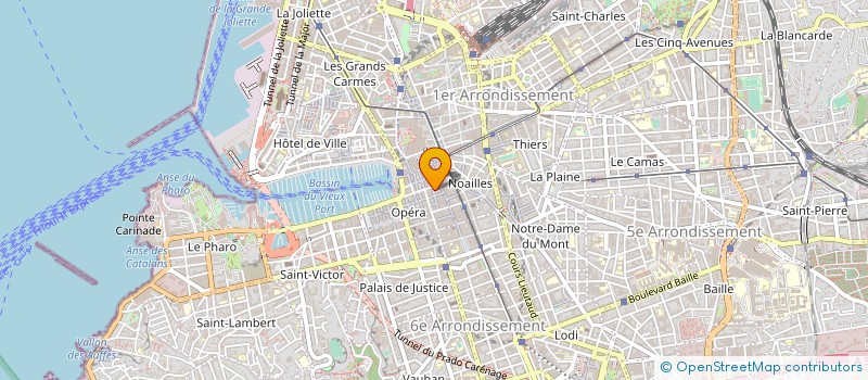 localisation de l'entreprise MONSIEUR GABRIEL DUPLAIX à MARSEILLE