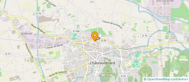 localisation de l'entreprise MONSIEUR GABRIEL DUPUY à CHATEAURENARD
