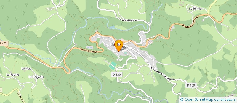 localisation de l'entreprise MONSIEUR GABRIEL DUPUY  LE PESCHER