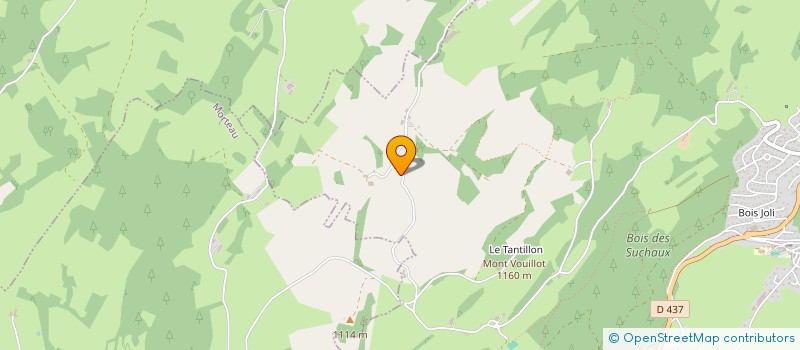 localisation de l'entreprise MONSIEUR GABRIEL DUQUET  LES FINS