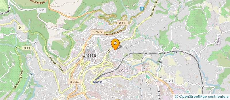 localisation de l'entreprise MONSIEUR GABRIEL DUTHE  GRASSE