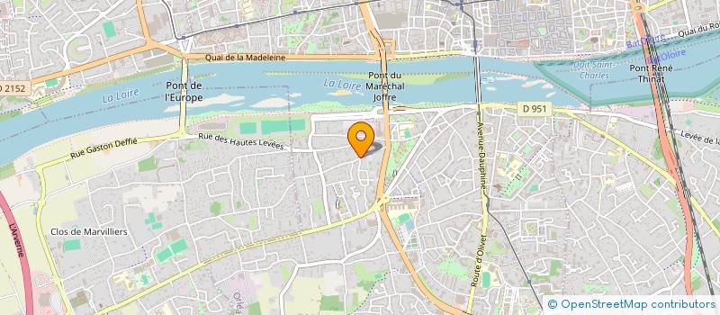 localisation de l'entreprise MONSIEUR GABRIEL EMARD  ORLEANS