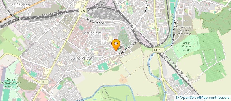 localisation de l'entreprise MONSIEUR GABRIEL ERASME  MONTIGNY-LES-METZ