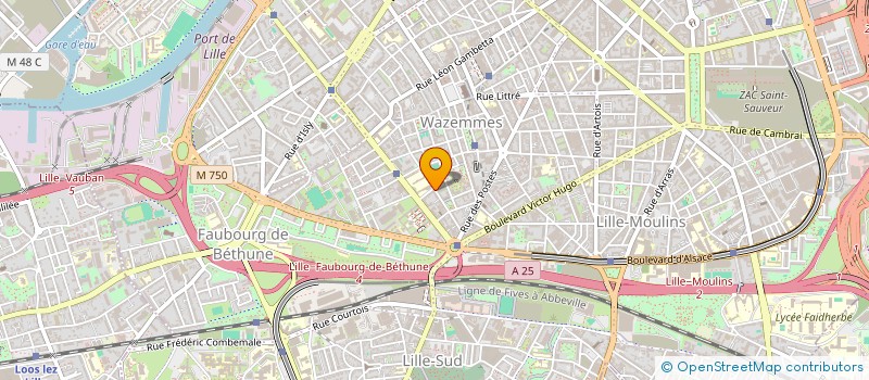 localisation de l'entreprise MONSIEUR GABRIEL ESCORZA à LILLE