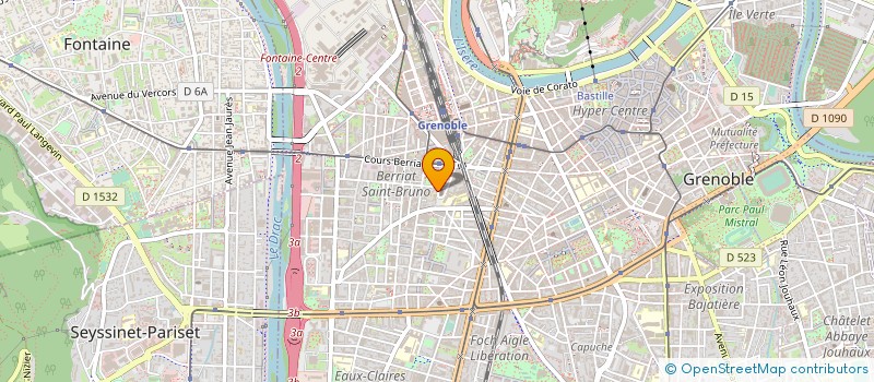 localisation de l'entreprise MONSIEUR GABRIEL ESPITALIER à GRENOBLE