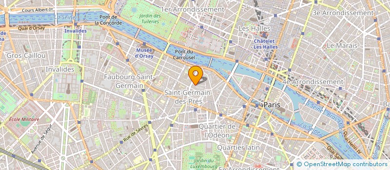 localisation de l'entreprise MONSIEUR GABRIEL ESSEVAZ ROULET  PARIS