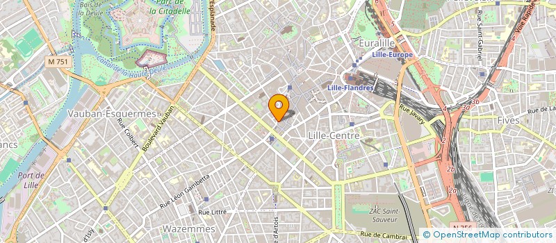 localisation de l'entreprise MONSIEUR GABRIEL ESTEVEZ-CARRACEDO  LILLE