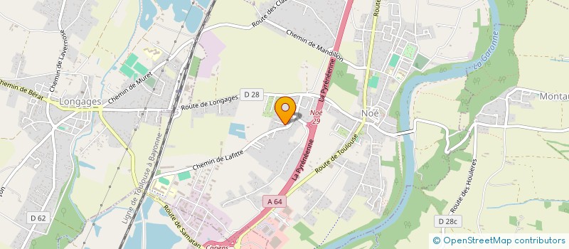 localisation de l'entreprise MONSIEUR GABRIEL FALLOT  NOE