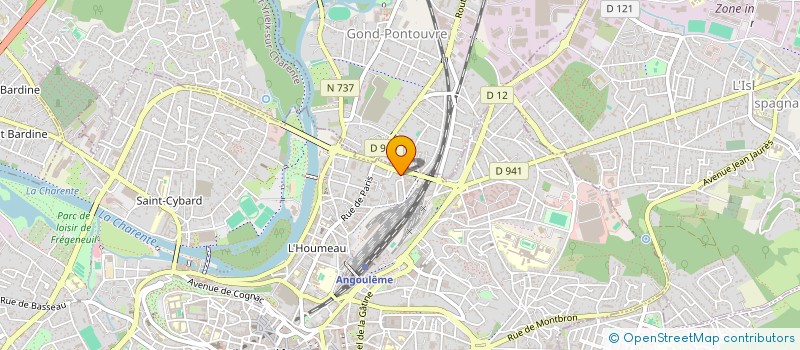 localisation de l'entreprise MONSIEUR GABRIEL FARGIER à ANGOULEME