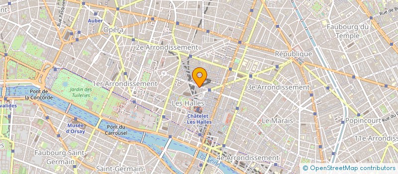 localisation de l'entreprise MONSIEUR GABRIEL FAUCHER DE CORN  PARIS