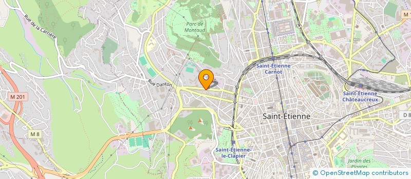 localisation de l'entreprise MONSIEUR GABRIEL FAURE à SAINT-ETIENNE