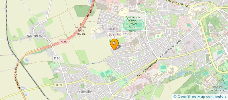 localisation de l'entreprise MONSIEUR GABRIEL FELDMAN  DAINVILLE