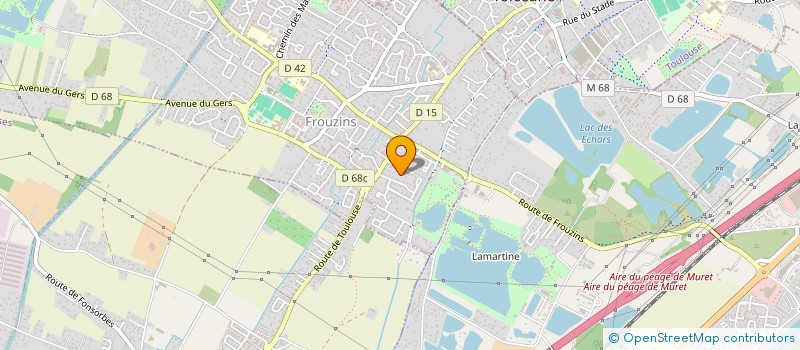 localisation de l'entreprise MONSIEUR GABRIEL FERDOIL  FROUZINS