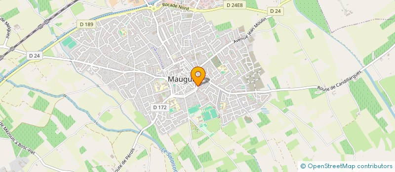 localisation de l'entreprise MONSIEUR GABRIEL FERNANDEZ  MAUGUIO