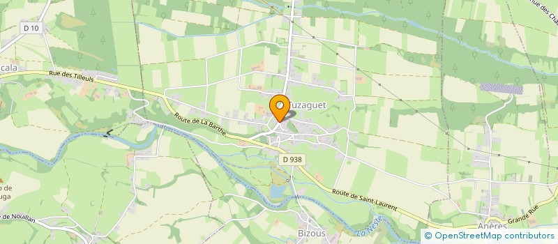 localisation de l'entreprise MONSIEUR GABRIEL FERRIS  TUZAGUET