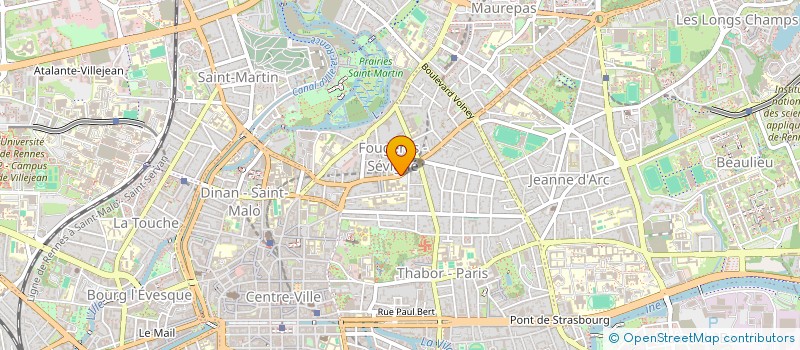 localisation de l'entreprise MONSIEUR GABRIEL FESSEMAZ  RENNES