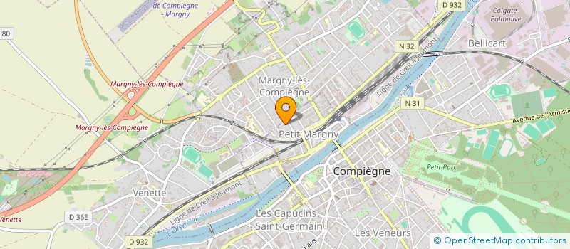 localisation de l'entreprise MONSIEUR GABRIEL FETTAR à COMPIEGNE