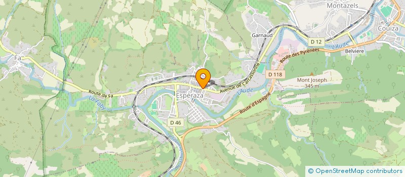 localisation de l'entreprise MONSIEUR GABRIEL FLORANCE  ESPERAZA