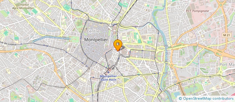 localisation de l'entreprise MONSIEUR GABRIEL FORESTIER à MONTPELLIER