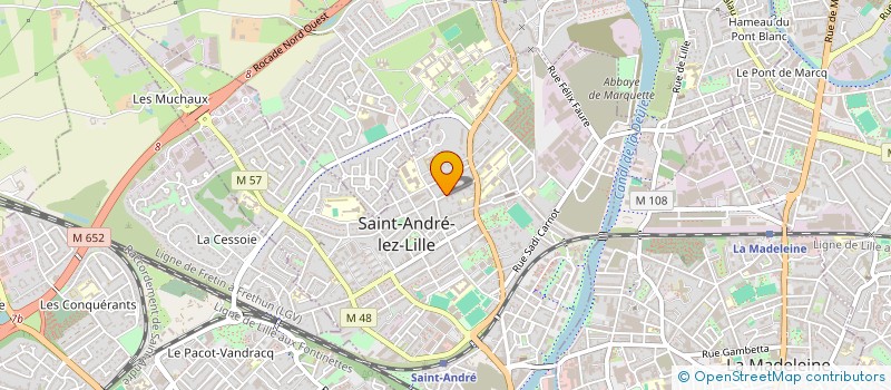 localisation de l'entreprise MONSIEUR GABRIEL FOULON à SAINT-ANDRE-LEZ-LILLE