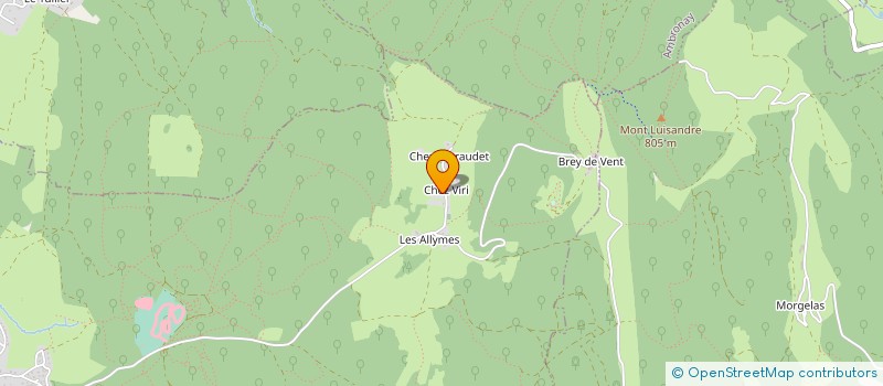 localisation de l'entreprise MONSIEUR GABRIEL FOURNIER  AMBERIEU-EN-BUGEY