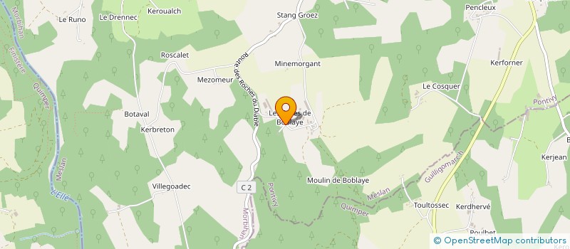 localisation de l'entreprise MONSIEUR GABRIEL FRANCIS THIERRY  MESLAN