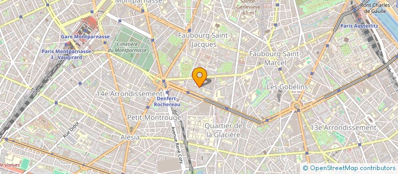 localisation de l'entreprise MONSIEUR GABRIEL FRECHET  PARIS