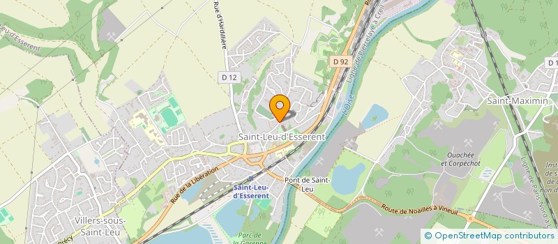 localisation de l'entreprise MONSIEUR GABRIEL FROLI  VILLERS-SOUS-SAINT-LEU