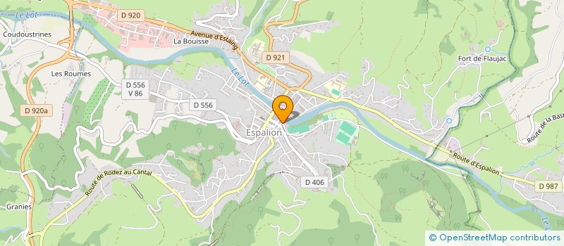 localisation de l'entreprise MONSIEUR GABRIEL FROMENT à ESPALION