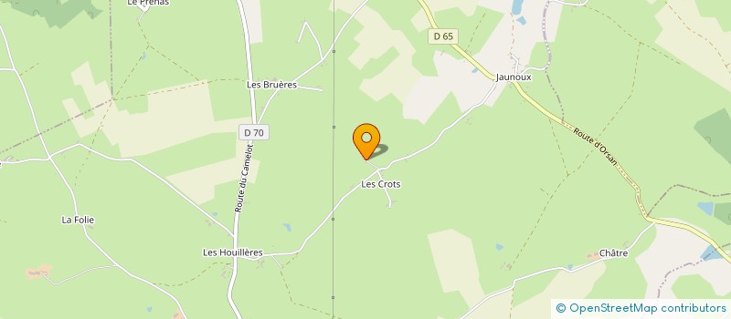 localisation de l'entreprise MONSIEUR GABRIEL GAUBERT  MAISONNAIS