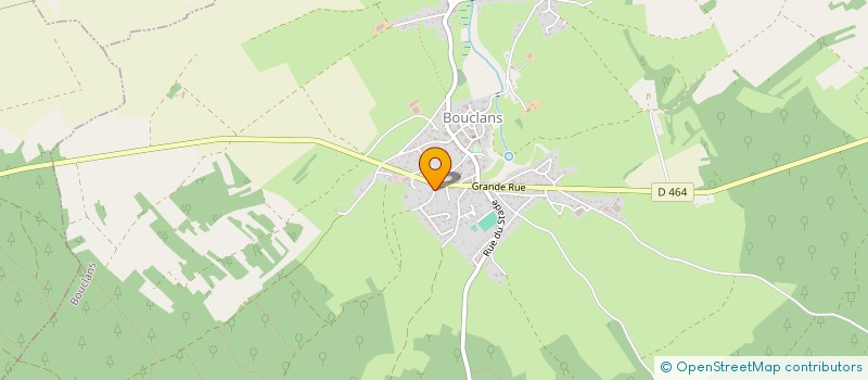 localisation de l'entreprise MONSIEUR GABRIEL GAUTHIER  BOUCLANS