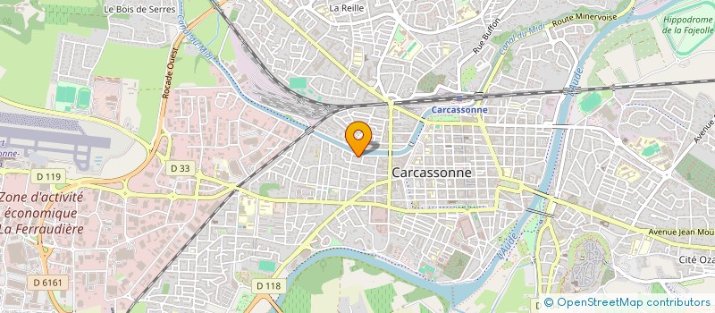 localisation de l'entreprise MONSIEUR GABRIEL GAUTHIER à CARCASSONNE