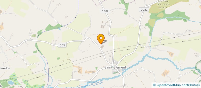 localisation de l'entreprise MONSIEUR GABRIEL GAUTIER  SAINT-CLEMENT-RANCOUDRAY