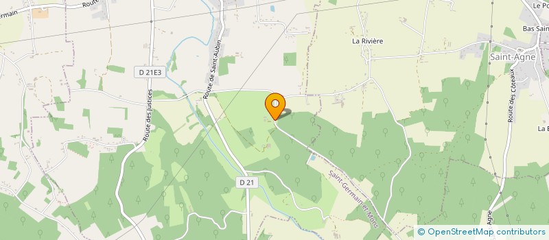 localisation de l'entreprise MONSIEUR GABRIEL GENDREAU  SAINT-GERMAIN-ET-MONS